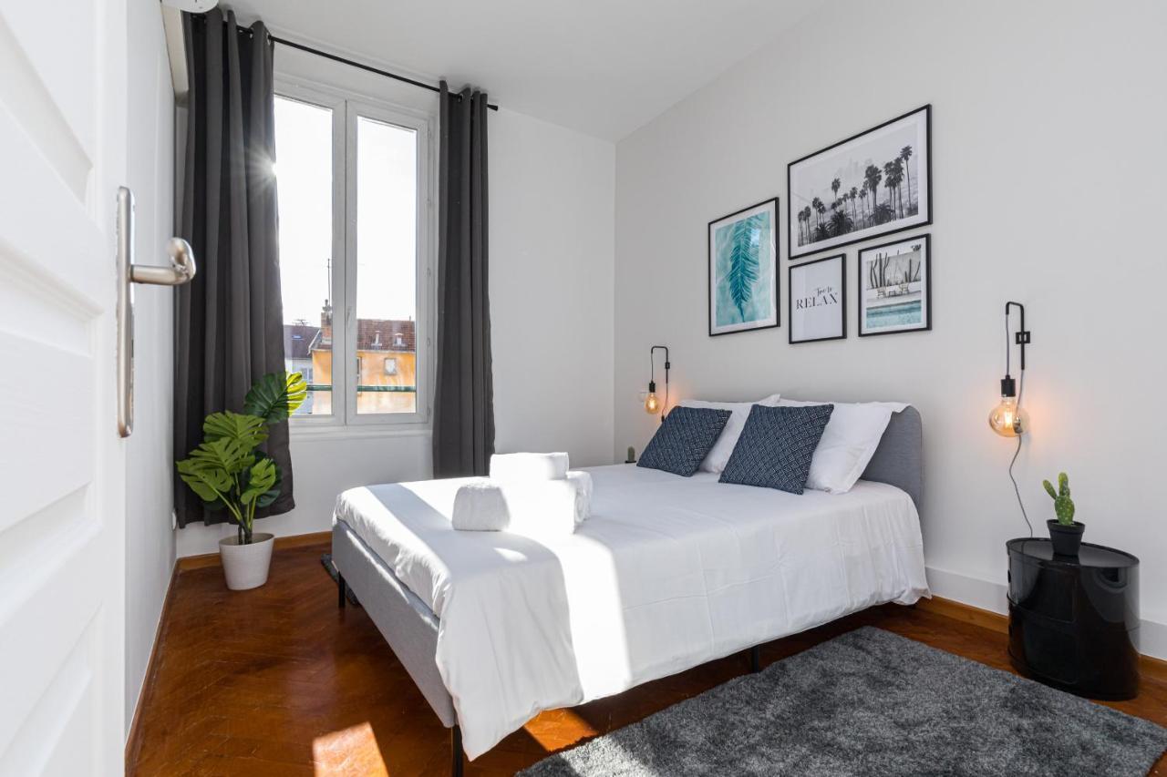 7 Medecin - Place Massena - Central 2P - Lumineux - Climatise Ницца Экстерьер фото