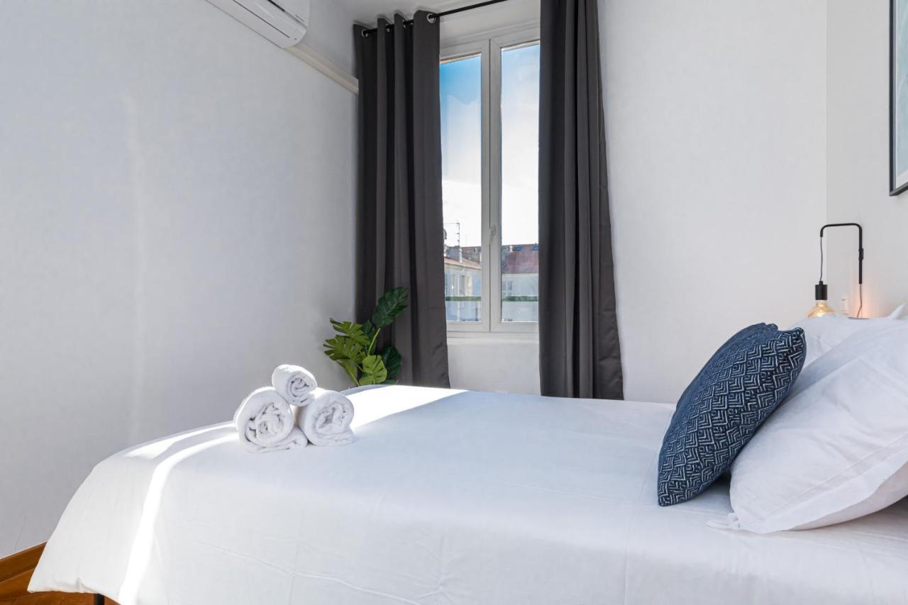 7 Medecin - Place Massena - Central 2P - Lumineux - Climatise Ницца Экстерьер фото
